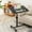 Black, variant on Laptop Table Mobile Adjustable Height Portable Desk Notebook Swivel PC Computer Rolling Desk with Wheels, Laptop Stand for Couch Bedside Hospital Bed Table (Black Table)