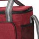 thumbnail image 2 of Bolsa portátil para el almuerzo Zulema Bolsa de picnic de tela Oxford impermeable Rojo, 2 of 8
