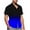 Mens T-Shirts Blue, variant on S-4X Plus Size Mens Big and Tall Shirts Short Sleeve Button-Down T-Shirts Lightweight Gradient Printed Collared Hawaiian Beach Tshirts Shirt