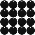 TUIBELYN Metal Stamping Blanks Round Tags 25pcs for Jewelry & Pet ID