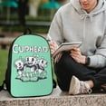 thumbnail image 6 of Cuphead The Delicious Last Course School Bag Laptop Backpack Casual Shoulders Daypack Bookbag Student Satchel Adjustable Knapsack Rucksack 17 Inch, 6 of 8