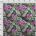 thumbnail image 2 of oneOone Tissu Popeline de Coton Noir pour Robe Tissu Imprimé au Mètre 42 Pouces de Large, 2 of 5