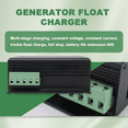thumbnail image 4 of Generator Set Float Charger 4A Automatic Start Battery Battery Charger CH2804 12V24V,1*Generator float charger,Black, 4 of 8