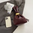 thumbnail image 4 of Mini Bolso Cubo Mando Cargar Bolsas para Mujer Pup Casual Nudos, 4 of 9