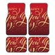 thumbnail image 1 of Fotbe Happy New Year2 Juego de 4 Tapetes para Auto con Estampado – Alfombrillas de Goma Reforzada, Diseño Antideslizante, Protección para Todo el Año – Vehículos, Autos, Camionetas y SUVs, 1 of 7