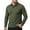 CY29_Army Green, variant on Lumtrix Mens Long Sleeve Polo Shirts Button Down Casual Tee Cotton Dressy Collared Golf T Shirts with Pocket Dark Gray S
