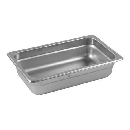 Winco - SPJL-402 - 1/4 Size 2 1/2 in Steam Table Pan