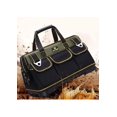 thumbnail image 1 of 15-Inch Heavy-Duty Oxford Cloth Tool Organizer: Waterproof, Thickened & Wear-Resistant Handheld Bag for Hardware Repair, Multi-Functional Maintenance Kit with Durable Construction for Professionals, 1 of 6