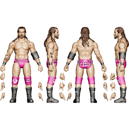 AEW Unmatched Adam Cole (Chase) - 6 inch Figure with Soft Tank Top and Five Alternate Hands