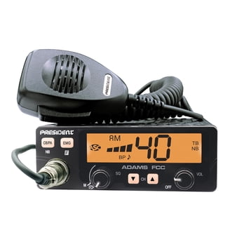 RADIO CB PRESIDENT BARRY II PLUS + ASC VOX NRC 12V i 24V - 7 KOLORÓW