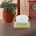 thumbnail image 4 of Edgergery Toaster Reading Light for Desktop,Rechargeable Small Lamp with Smile Face Toast Bread Cute Toaster Shape Room Decor Night Light for Bedroom,Bedside,Living Room,Dining,Desk, 4 of 5