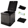 thumbnail image 1 of Inodoro portátil Wakeman Outdoors Camping con capacidad de 150 kg, 1 of 6