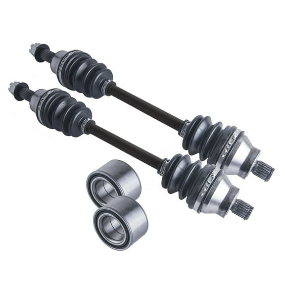 Polaris Sportsman Hawkeye rear cv axles & wheel bearings set 300 400 2006 - 2011