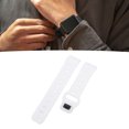 thumbnail image 1 of Football Texture Quick Release Silicone Watch Band, Replacement Silicone Band, Dual Color for Galaxy Watch 6 5 4, Cracked Design Offers Fit for Smartwatch, 1 of 7