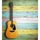 thumbnail image 2 of Juego de funda nórdica, guitarra acústica sobre tablones de madera envejecida pintados de colores Rústico, 2 of 6