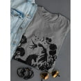 thumbnail image 3 of Beautiful Unicorn And Landscape Shaped Tee Women's -Image by Shutterstock, 3 of 4