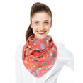 thumbnail image 4 of CBC Crown Women's Christmas Theme Lightweight Soft Silk Feeling Scarf 35" x 35" or 21" x 21", 4 of 9