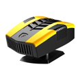 thumbnail image 1 of Calentador de coche portátil giratorio de 360 ​​grados, resistente y desempañador de parabrisas. Amarillo Negro, 1 of 8