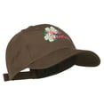 thumbnail image 5 of USA State North Carolina Embroidered Low Cap - Brown OSFM, 5 of 5