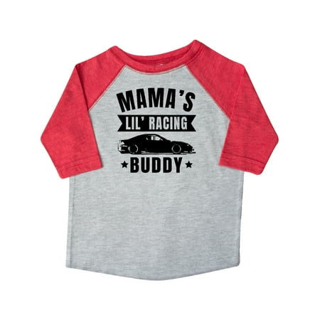 

Inktastic Mamas Lil Racing Buddy Gift Toddler Boy or Toddler Girl T-Shirt