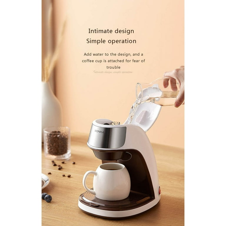 KONKA Coffee Maker Single Cup Household Coffee Machine Mini