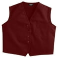 thumbnail image 1 of Edwards Garment Cotton Twill Matching Button Apron Vest, Style 4006, 1 of 1