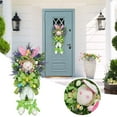 thumbnail image 2 of Clearance! YZEGDCH Easter Door Wreaths, Summer Wreaths for Front Door， Wall Home Indoor Outdoor Decor, 2 of 7