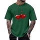 thumbnail image 1 of Tops para hombre, blusas y camisas de manga corta con cuello redondo para hombre, camisetas casuales con estampado de moda para hombre, blusa de manga corta, blusa de poliéster para hombre., 1 of 4