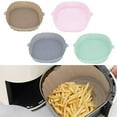 thumbnail image 2 of Friteuse à Air Chaud Pot en Silicone Panier de Cuisson Four Doublures Antiadhésives Remplacement d'Air, 2 of 4