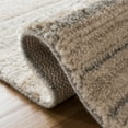 thumbnail image 5 of SAFAVIEH Martha Stewart Lucia Shag Area Rug, Light Grey/White, 4' x 6', 5 of 7