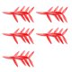 thumbnail image 2 of Tri- 10 Pares Rastreador 7x4x3 7040 7 Pulgadas Tri-Blade Hélice 10CW+10CCW Poli Carbonato para dron de control remoto de FPV de 7 Pulgadas de 8 Pulgadas, Rojo, 2 of 7