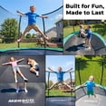 thumbnail image 4 of Mersco 10FT/12FT/14FT/15FT/16FT Kids Trampoline, ASTM Certified Heavy Duty Outdoor Trampoline with Safety Enclosure Net and Ladder for Backyard Family Fun, Pumpkin Trampoline SPACE, 4 of 12