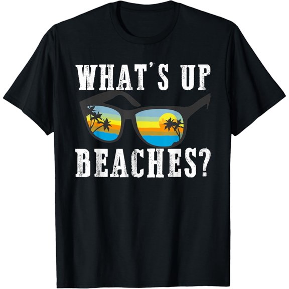 t-shirt Whats up Beaches Funny Beach Family Vacation Matching T-Shirt.