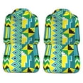 thumbnail image 3 of LAKIMCT African Style Pattern Car Seat Covers Vehicle Front Seat Covers Universal Fit Seat Protector, 3 of 9