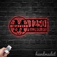 thumbnail image 4 of Handmadetneonsign Family Name House Number Metal Wall Art LED Light - Personalized Sign Home Decor 58517, 4 of 5