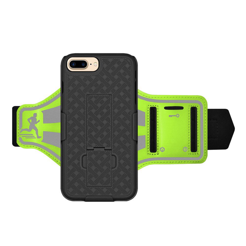Amzer Sports Gym Running Jogging Armband Hard Case Cover Holder for