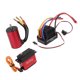 thumbnail image 2 of Motor sin escobillas ESC S3660 3100KV Motor sin escobillas platino cable largo 80A ESC 30kg conjunto de engranaje de dirección para coche RC 1/8 1/10, 2 of 10