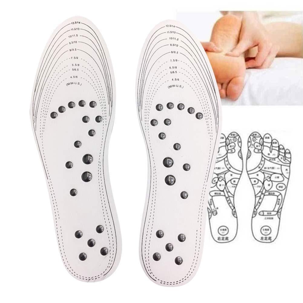 Details about   NEW 2018 Acupressure Slimming Insoles Foot Massager Magnetic Therapy Weight Loss 