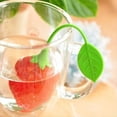 thumbnail image 5 of Loose Tea Leaf Strainer Silicone Tea Infuser Teapot Tool Teabag Kettle Ball Holder Spice Filter Tea Infuser Strawberry, 5 of 7