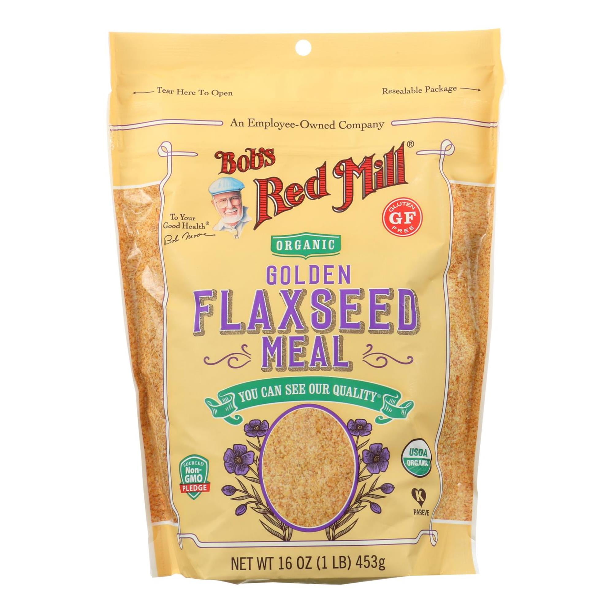 Bob’S Red Mill Organic Golden Flaxseed Meal, 16 oz