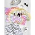 thumbnail image 3 of Oh Yellow Daisy Tie Dye Spiral Women -Image by Shutterstock, Female Large, 3 of 4