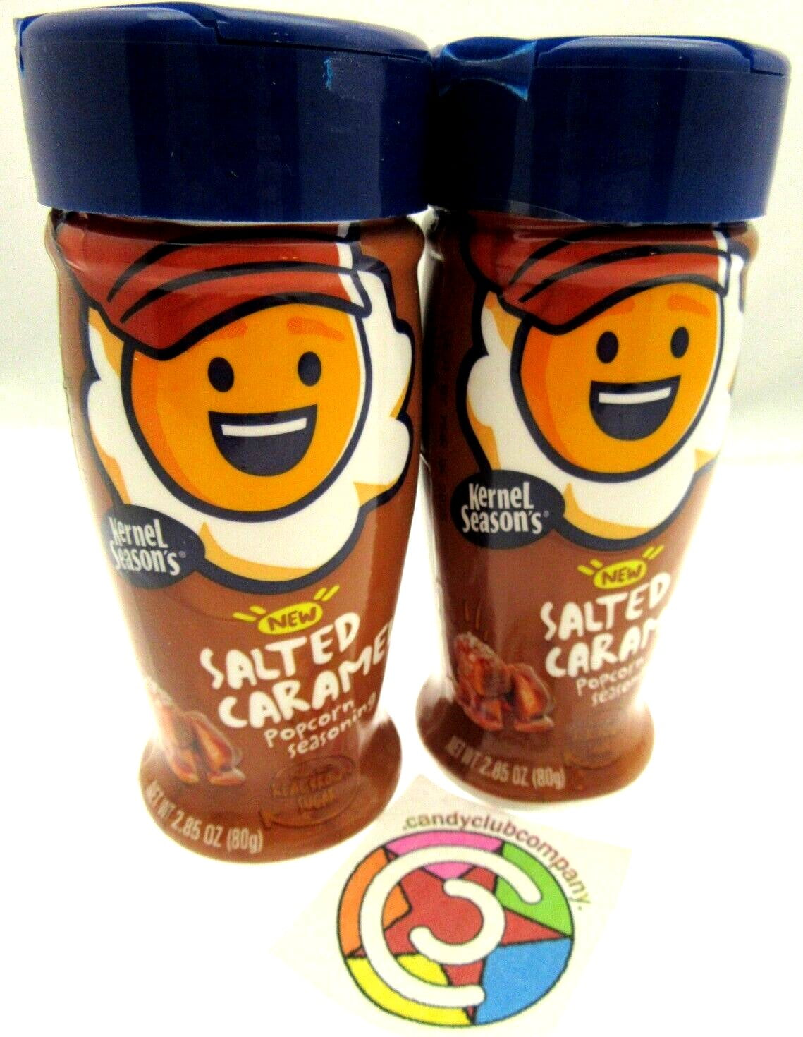 (3 pack) Kernel Season's Salted Caramel Popcorn Seasoning, Regular 2.85oz bottle