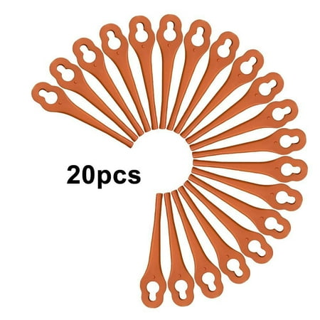 

20PCS Plastic Blades GR182 Are Suitable For FRTA 20 A1 VonHaus 20v Lawnmowers