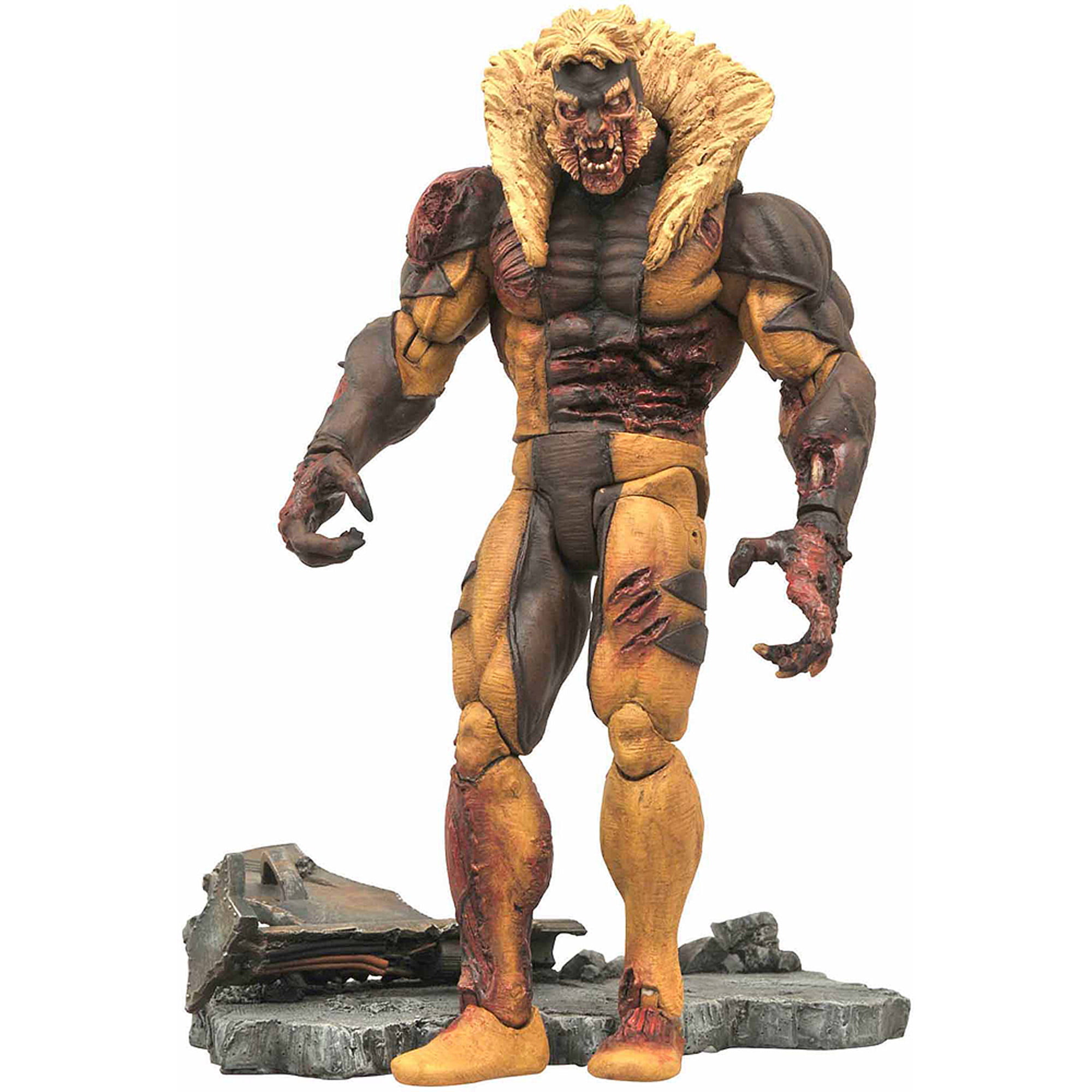 Diamond Select Toys Marvel Select Zombie Sabretooth Action