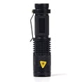 thumbnail image 2 of Decodeary Alloy 600 Lumen Flashlight High-brightness Zoomable Home Use Torch Hiking Climbing Handheld Lights Lighting Black 1Set, 2 of 6