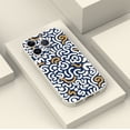 thumbnail image 4 of Destaca entre la multitud: funda de teléfono plateada mate de doble capa con estampado de dibujos animados extravagantes para iPhone 15 Pro Max 14 13 12 Pro 11, 4 of 4