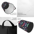 thumbnail image 3 of Uemuo Rocket Satellite Pattern Circular Laundry Hamper Basket with handles,Collapsible laundry basket,Large capacity laundry hamper,Laundry Organizer-Small, 3 of 8