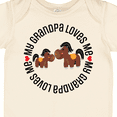thumbnail image 4 of Inktastic Grandpa Loves Me Grandchild Horse Boys or Girls Baby Bodysuit, 4 of 5