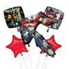 Optimus Prime Balloon Bouquet 5pc - Transformers