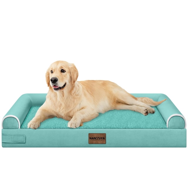 Cama Ortopédica Grande para Perro NANUYA 66x56cm Impermeable Aqua